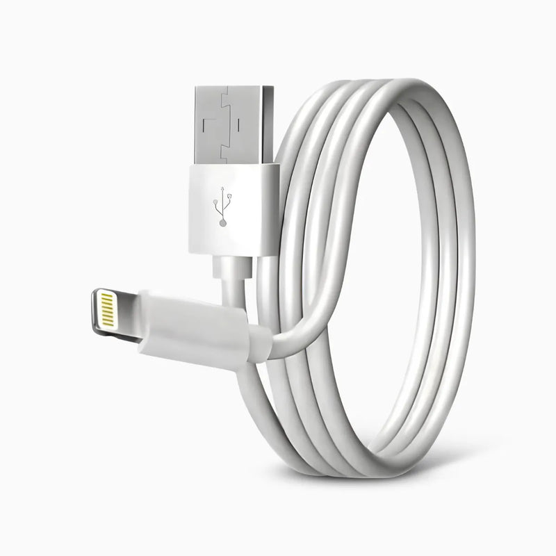 Cabo Lightning Conector USB  iPhones, iPads e iPods.