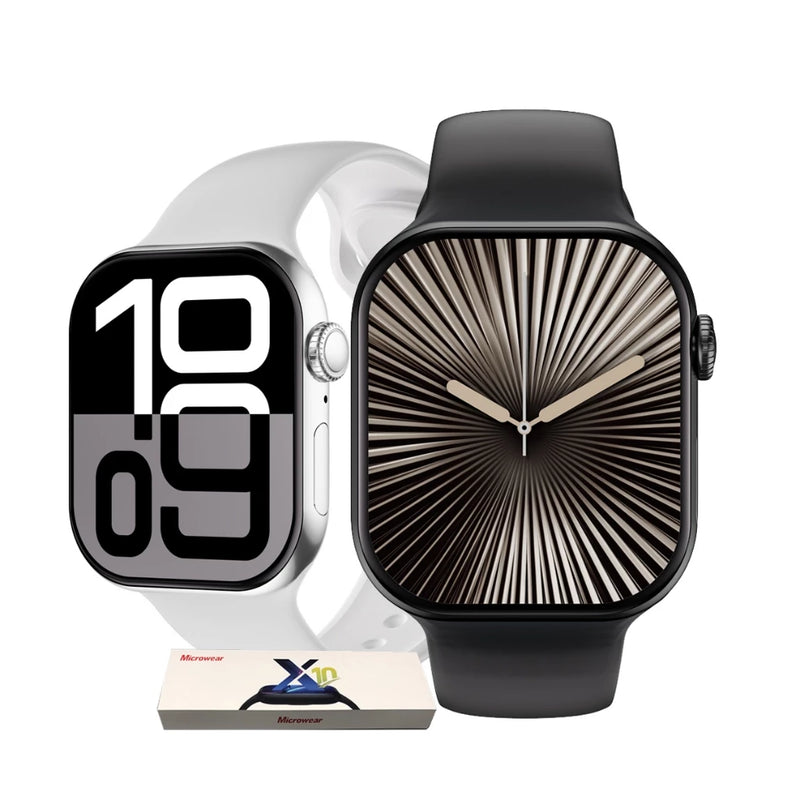Relógio microwear S10 NFC Ilha Dinâmica 48mm Gesto Resposta ChatGPT Bússola Rastread