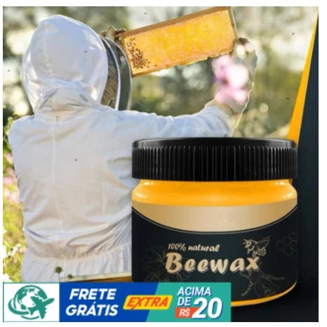 Cera De Abelha Completa Para Móveis Solução Beewax COMPRE 1 LEVE 2