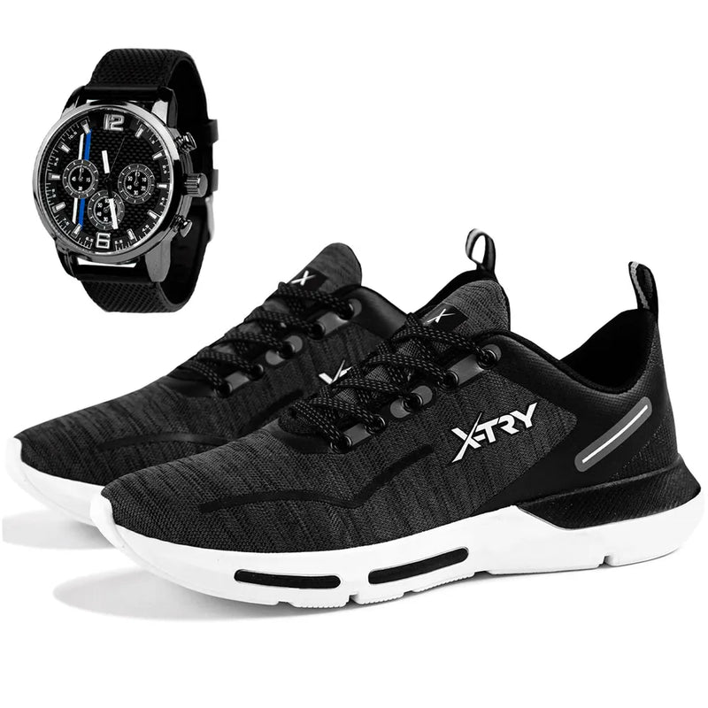 Tênis X-Try +relógio